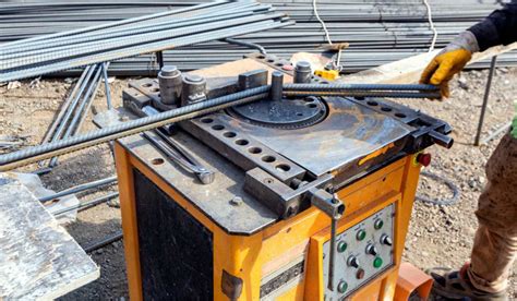 used steel bar bending machines